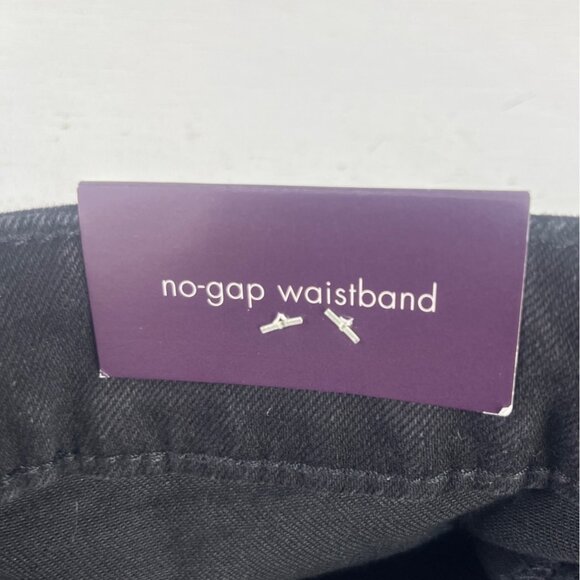 Ava & Viv Flare Jeans Womens Size 22 Black New High Rise Tummy Control Stretch - Picture 10 of 12